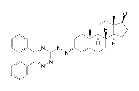 17-BETA-HYDROXY-ANDROST-4-EN-3-(5,6-DIPHENYL-1,2,4-TRIAZIN-3-HYDRAZONE)