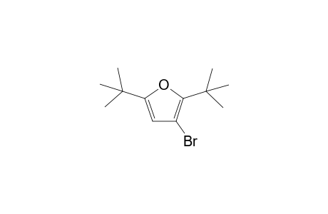 3-Bromo-2,5-di-tert-butylfuran