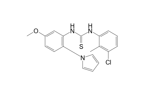 3-chloro-5'-methoxy-2-methyl-2'-(pyrrol-1-yl)thiocarbanilide