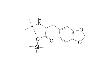 Trimethylsilyl 3-(1,3-benzodioxol-5-yl)-2-[(trimethylsilyl)amino]propanoate