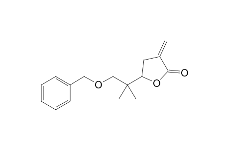 3-Methylene-5-(2-methyl-1-phenylmethoxypropan-2-yl)-2-oxolanone