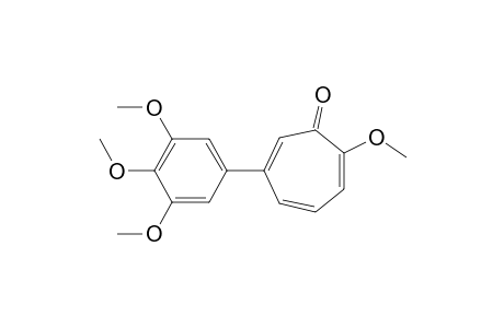 2-Methoxy-6-(3',4',5'-trimethoxyphenyl)cyclohepta-2,4,6-trien-1-one