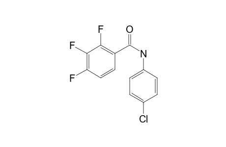 Benzamide, 2,3,4-trifluoro-N-(4-chlorophenyl)-