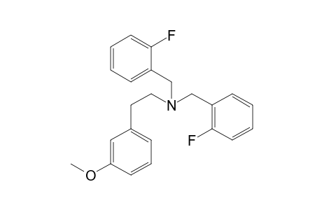 N,N-Bis(2-fluorobenzyl)-3-methoxybenzeneethanamine