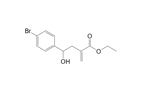 2-[2-(4-bromophenyl)-2-hydroxy-ethyl]acrylic acid ethyl ester