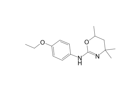 N-(4-Ethoxyphenyl)-4,4,6-trimethyl-5,6-dihydro-4H-1,3-oxazin-2-amine
