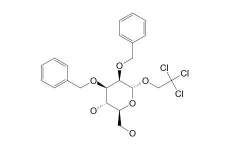 2,2,2-TRICHLOROETHYL-2,3-DI-O-BENZYL-ALPHA-D-MANNOPYRANOSIDE