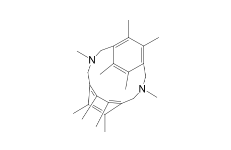 3,10-Diazatricyclo[10.2.2.25,8]octadeca-5,7,12,14,15,17-hexaene, 3,6,7,10,13,14,15,16,17,18-decamethyl-