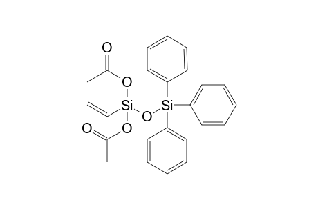 1,1-diacetoxy-3,3,3-triphenyl-1-vinyldisiloxane