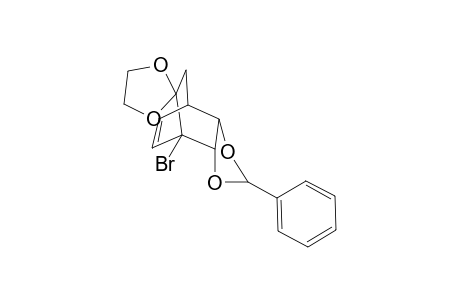 7-Bromo-3a,4,7,7a-tetrahydro-2-phenyl-4,7-ethano-1,3-benzodioxol-8-one ethylene acetal