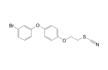 2-[4-(3-bromanylphenoxy)phenoxy]ethyl thiocyanate