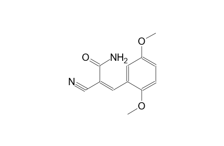 (2Z)-2-cyano-3-(2,5-dimethoxyphenyl)-2-propenamide