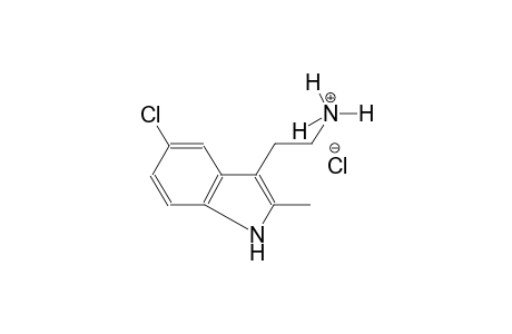 1H-indole-3-ethanaminium, 5-chloro-2-methyl-, chloride