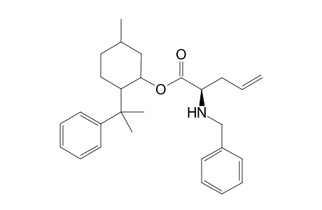 (R)-N-Benzylallylglycine-phenylmenthyl ester