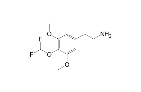 2-[4-(Difluoromethoxy)-3,5-dimethoxyphenyl]ethan-1-amine