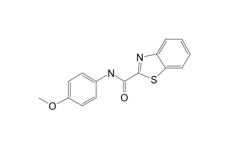 Benzothiazole-2-carboxylic acid, (4-methoxyphenyl)-amide