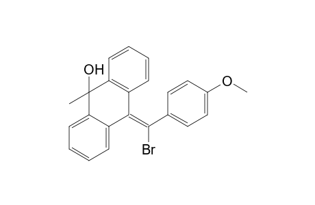 9-(.alpha.-Bromoanisylidene)-9,10-dihydro-10-methyl-10-anthracenol