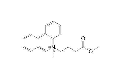 N-[3-(Methoxycarbonyl)propyl]phenanthridinium iodide
