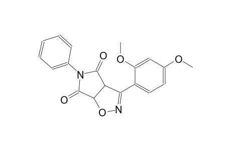 3aH-pyrrolo[3,4-d]isoxazole-4,6(5H,6aH)-dione, 3-(2,4-dimethoxyphenyl)-5-phenyl-