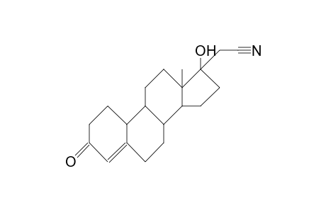 17a-Cyanomethyl-17b-hydroxy-estr-4-en-3-one