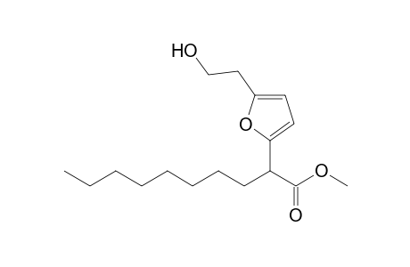 Methyl 2-[5'-(2"-hydroxyethyl)furan-2'-yl]-decanoate