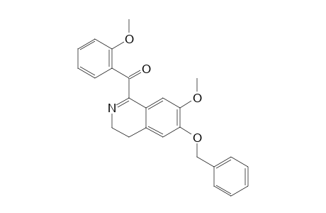 1-BENZOYL-6-BENZYLOXY-7,2'-DIMETHOXY-3,4-DIHYDROISOQUINOLINE