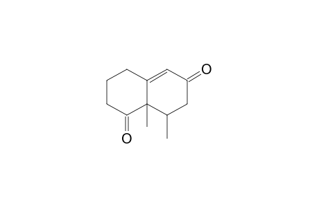8,8a-dimethyl-3,4,7,8-tetrahydro-2H-naphthalene-1,6-dione