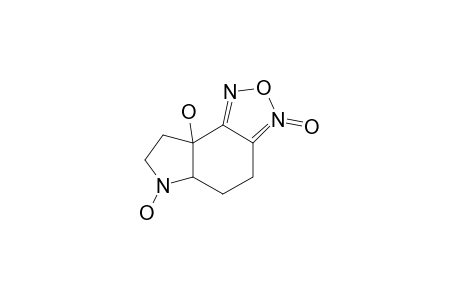 6-hydroxy-3-oxido-5,5a,7,8-tetrahydro-4H-pyrrolo[2,3-g][2,1,3]benzoxadiazol-3-ium-8a-ol