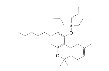 6,6,9-Trimethyl-3-pentyl-6a,7,10,10a-tetrahydro-6H-benzo[c]chromen-1-yl tripropylsilyl ether