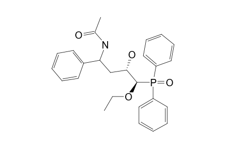 4-AETAMIDO-1-DIPHENYL-PHOSPHINOYL-1-ETHOXY-4-PHENYL-BUTAN-2-OL