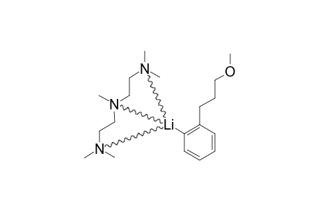 2-(3-METHOXYPROPYL)-PHENYLLITHIUM*N,N,N',N',N''-PENTAMETHYLDIETHYLENETRIAMINE