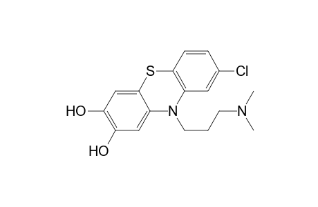 10H-Phenothiazine-2,3-diol, 8-chloro-10-[3-(dimethylamino)propyl]-