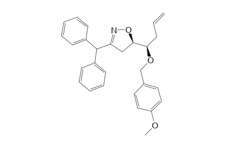 (R)-3-Benzhydryl-5-[(R)-1-(4-methoxy-benzyloxy)-but-3-enyl]-4,5-dihydro-isoxazole