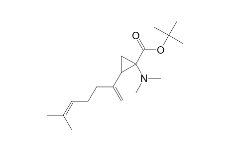 1,1-DIMETHYLETHYL-1-DIMETHYLAMINE-2-(5-METHYL-1-METHYLEN-4-HEXENYL)-CYCLOPROPANECARBOXYALTE;DIASTEREOMER-1