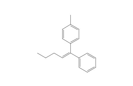 1-Phenyl-1-(4-methylphenyl)-1-pentene