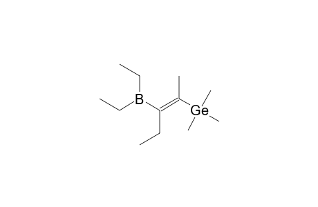 2-Pentene, 3-diethylboryl-2-trimethylgermyl-