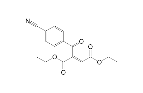 2-(4-Cyano-benzoyl)-but-2-enedioic acid diethyl ester