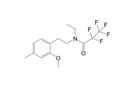N-ethyl-2,2,3,3,3-pentafluoro-N-(2-methoxy-4-methylphenethyl)propanamide