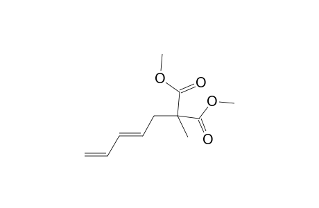 2-Methyl-2-(penta-2,4-dien-1-yl)malonate
