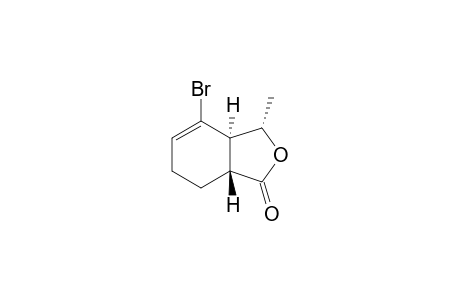 (3S,3aR,7aR)-4-bromanyl-3-methyl-3a,6,7,7a-tetrahydro-3H-2-benzofuran-1-one