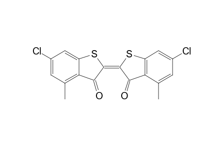 Benzo[b]thiophen-3(2H)-one, 6-chloro-2-(6-chloro-4-methyl-3-oxobenzo[b]thien-2(3H)-ylidene)-4-methyl-