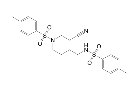 N-[4-[2-cyanoethyl(p-tolylsulfonyl)amino]butyl]-4-methyl-benzenesulfonamide