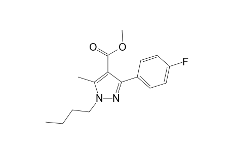 Methyl 1-butyl-3-(4-fluorophenyl)-5-methyl-1H-pyrazole-4-carboxylate