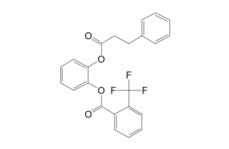 1,2-Benzenediol, o-(3-phenylpropionyl)-o'-(2-trifluoromethylbenzoyl)-