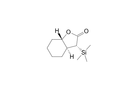 (3R,3aS,7aS)-3-Trimethylsilanyl-hexahydro-benzofuran-2-one