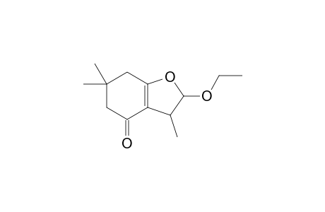 2-Ethoxy-2,3,4,5,6,7-hexahydro-3,6,6-trimethylbenzofuran-4-one