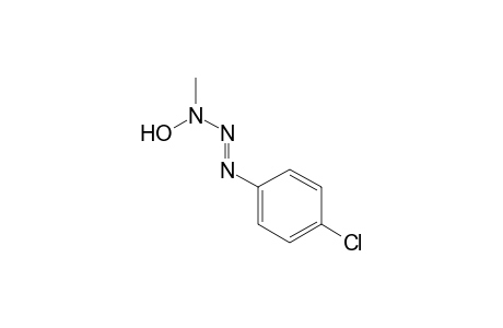 1-(p-CHLOROPHENYL)-3-HYDROXY-3-METHYLTRIAZENE