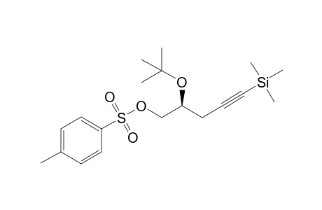 (S)-2-tert-Butox-5-trimethylsilyl-4-pentynyl tosylate