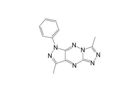 3,7-Dimethyl-5-phenyl-1H-pyrazolo[4,3-e][1,2,4]triazolo[4,3-b][1,2,4]triazine