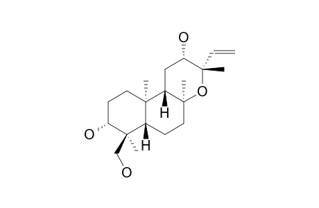 ENT-3-BETA,12-BETA,18-TRIHYDROXY-13-EPI-MANOYL-OXIDE